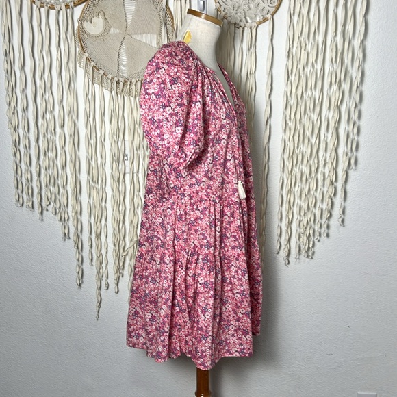 Spell NWT Poppy Smocked Mini Dress Size XS - Picture 3 of 10